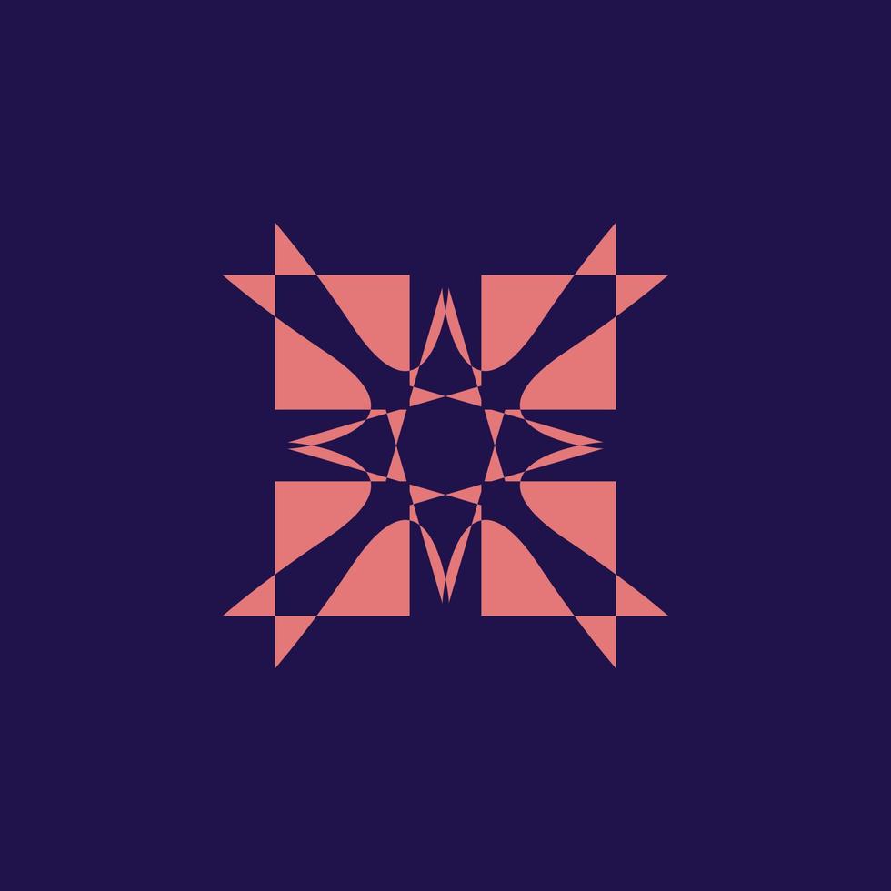 pastel colored symbol for logo vector