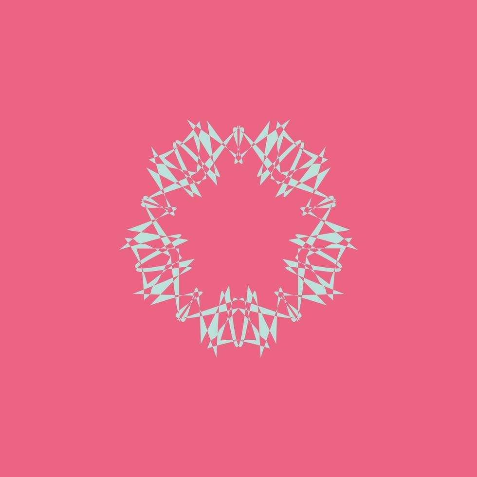 pastel colored symbol for logo vector