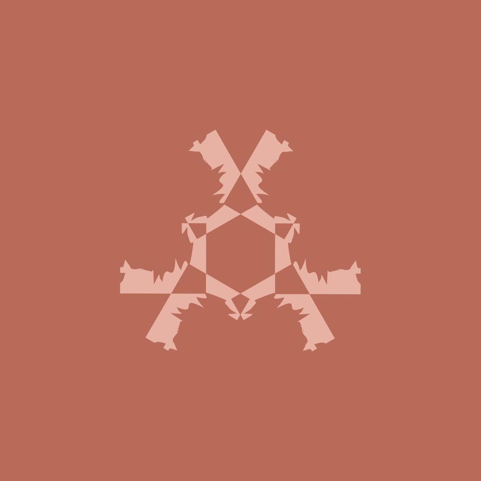 illustration vector graphic of abstract symbol for logo