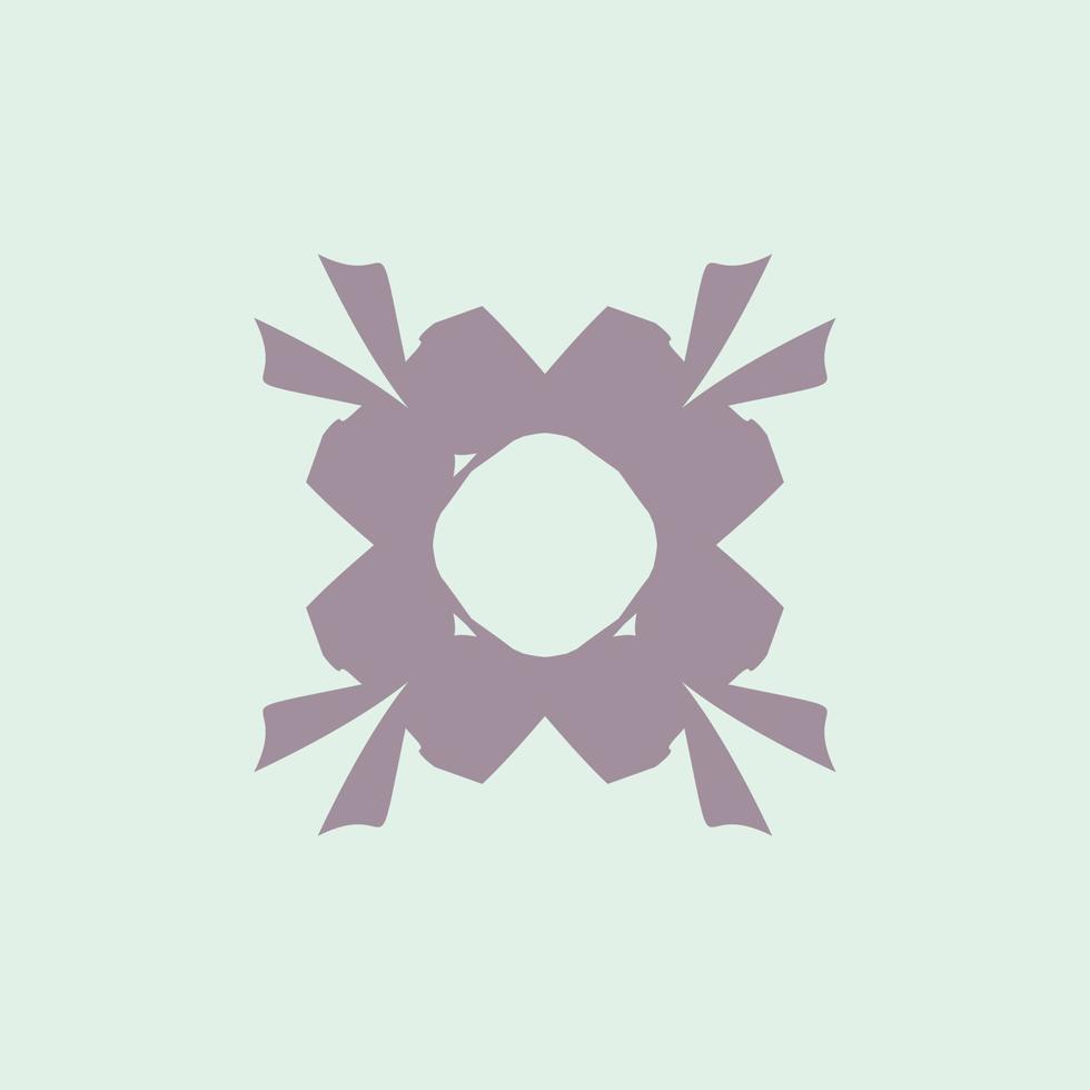pastel colored symbol for logo vector