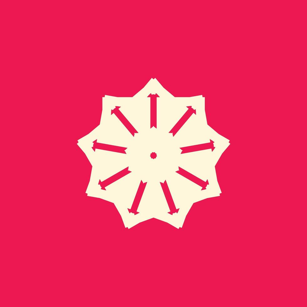 illustration vector graphic of abstract symbol for logo