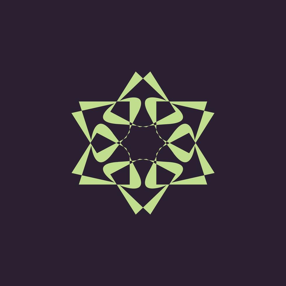pastel colored symbol for logo vector