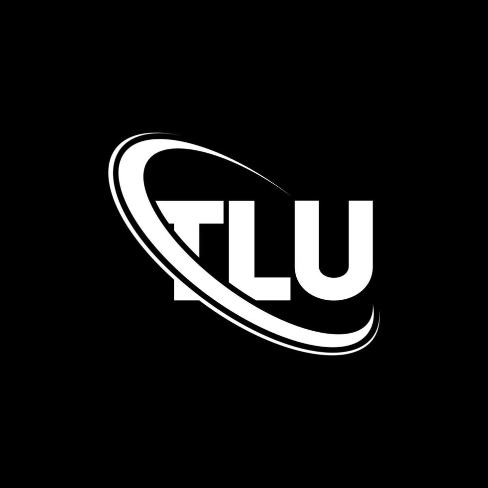 TLU logo. TLU letter. TLU letter logo design. Initials TLU logo linked with circle and uppercase monogram logo. TLU typography for technology, business and real estate brand. vector