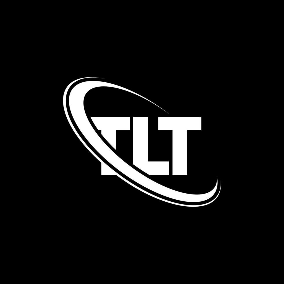 TLT logo. TLT letter. TLT letter logo design. Initials TLT logo linked with circle and uppercase monogram logo. TLT typography for technology, business and real estate brand. vector