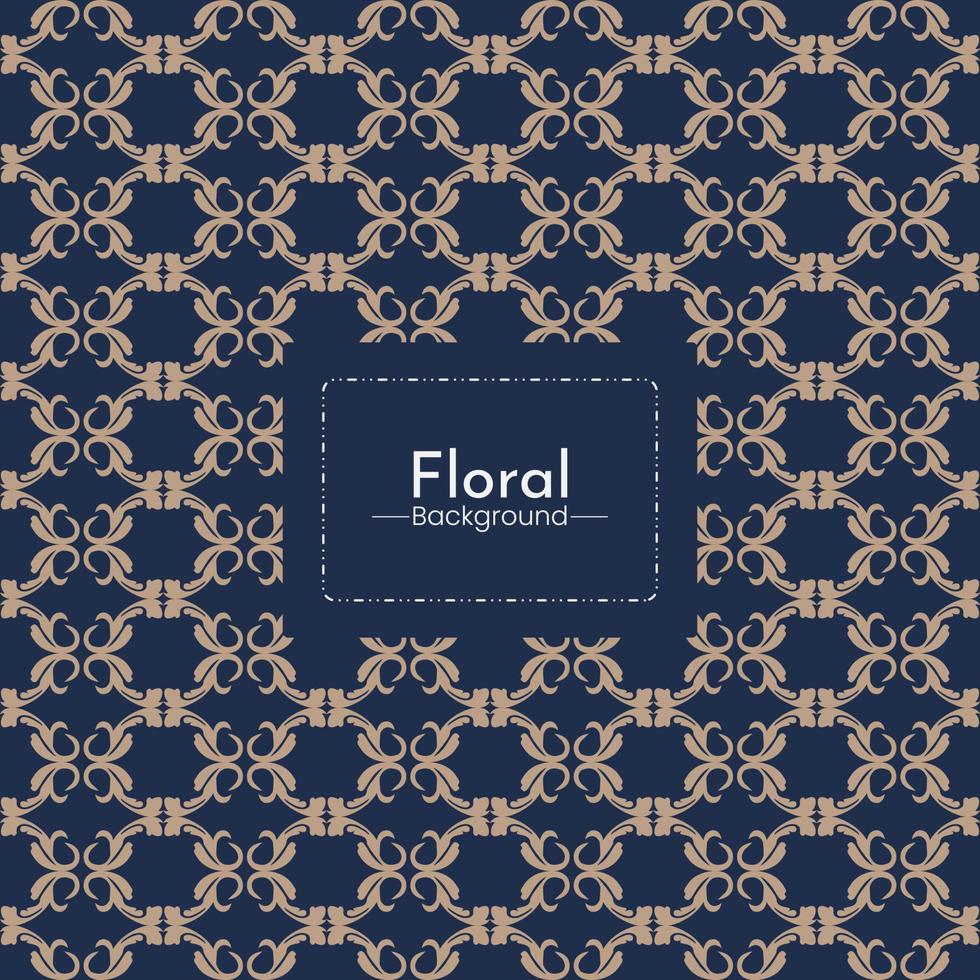 Luxury floral seamless geometric color pattern graphic design vector in illustration on color background Premium Vector