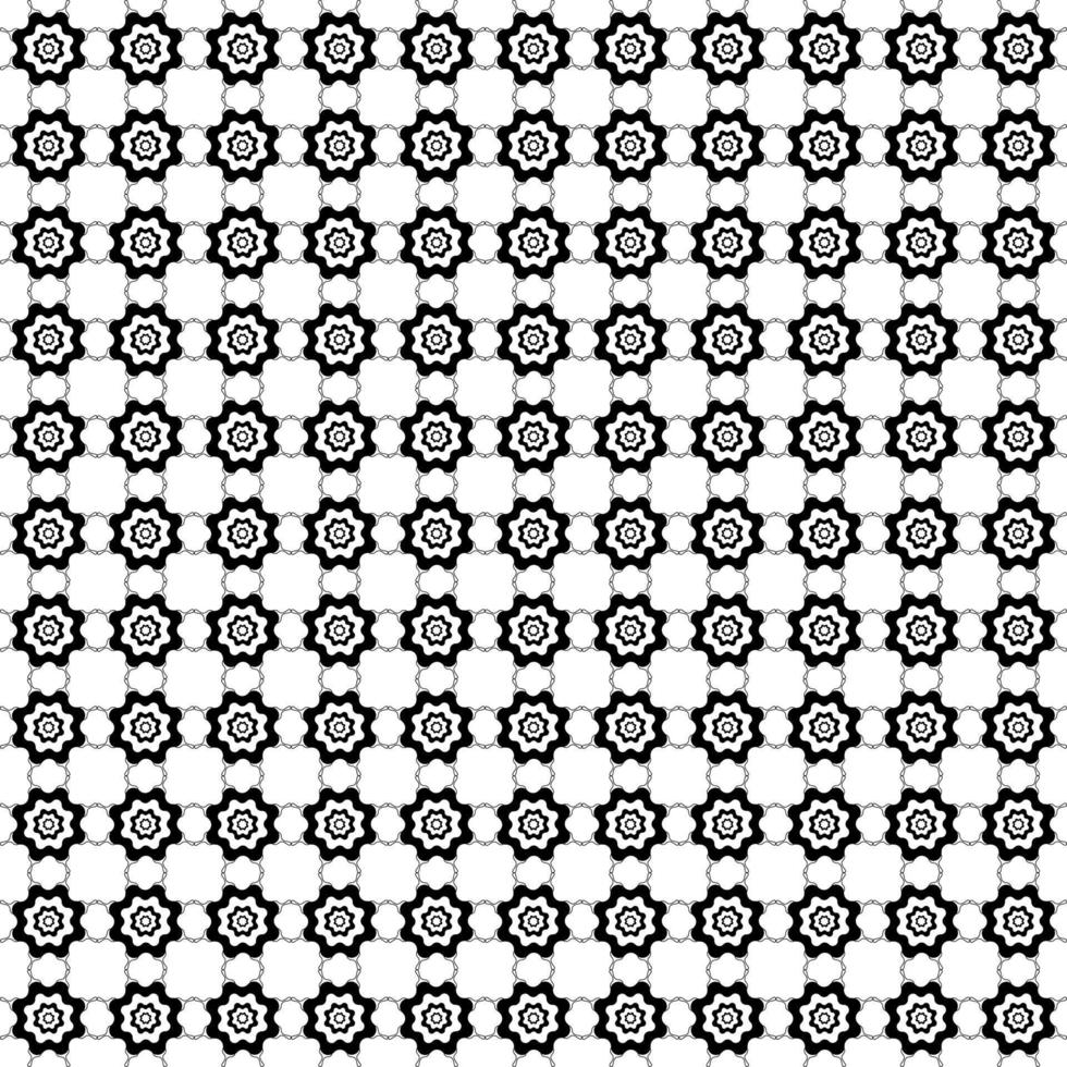 Flower floral pattern vector background on white background graphics design Premium Vector