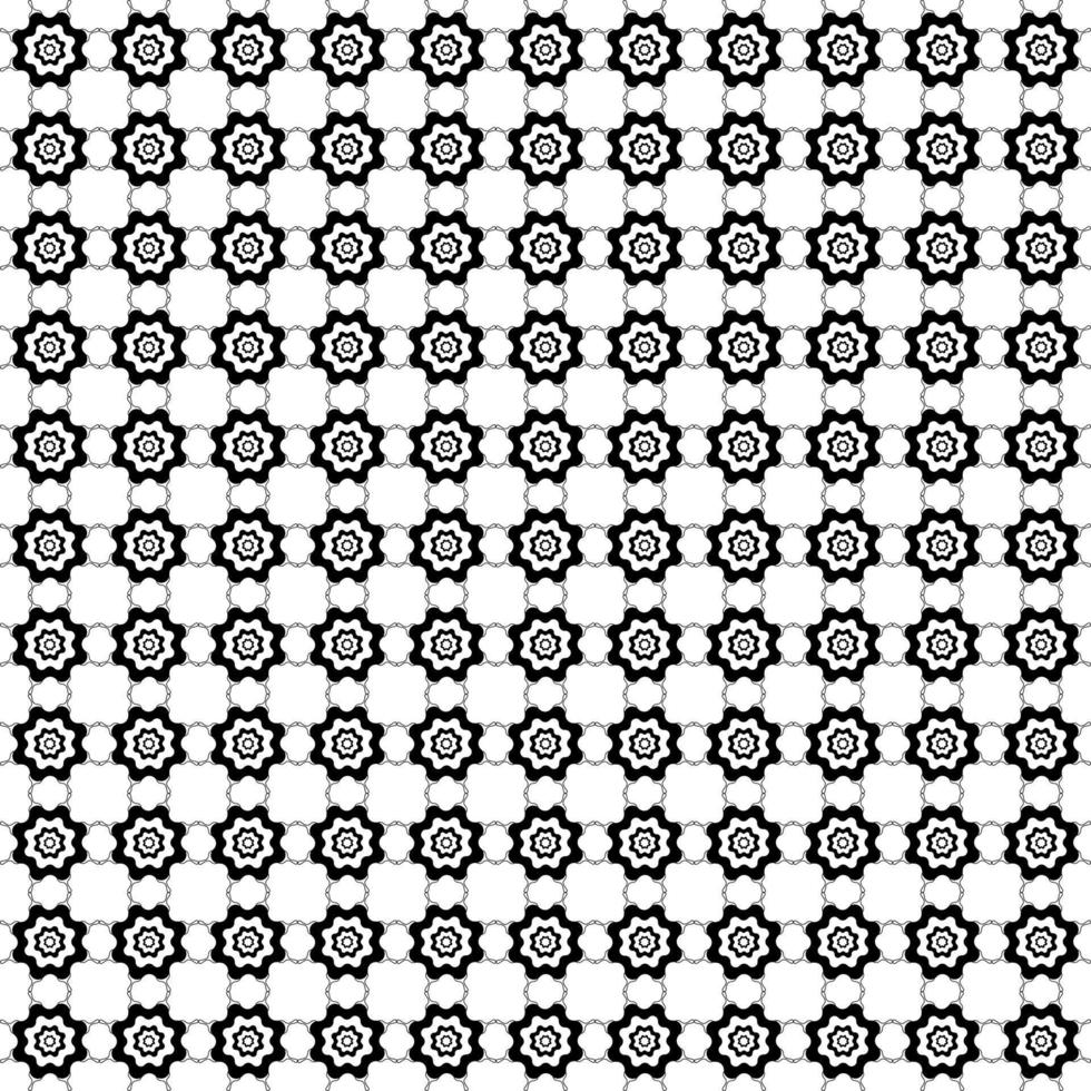 Flower floral pattern vector background on white background graphics design Premium Vector