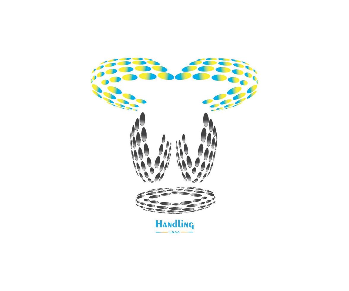 Handling Design Logo Vector Template