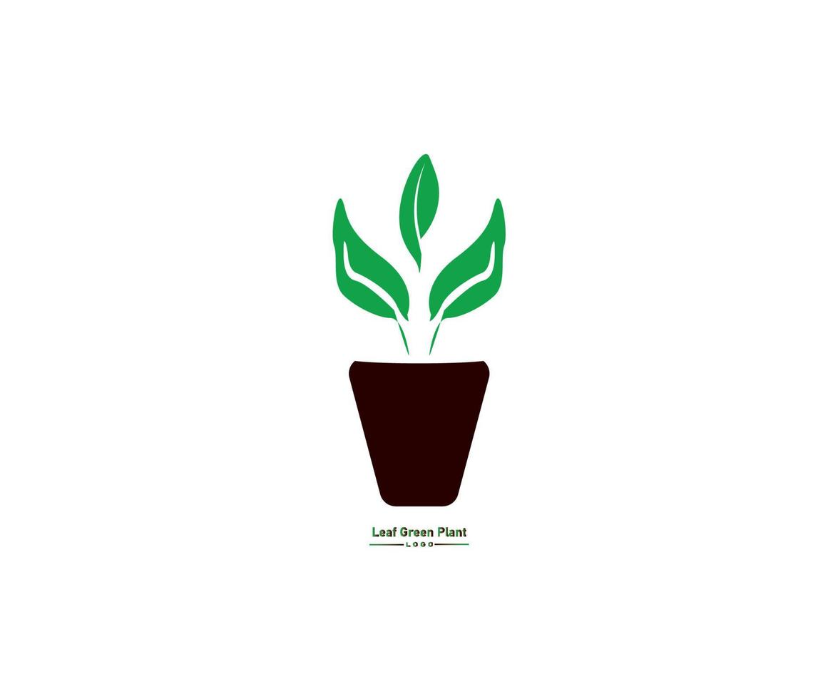 Leaf Green Plant Vector Graphic Design Template