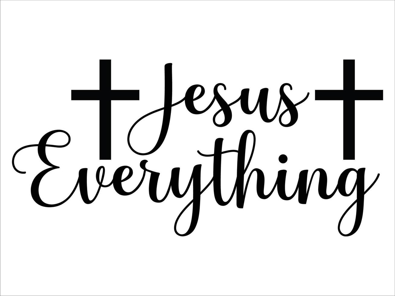 Jesus t-shirt design file vector