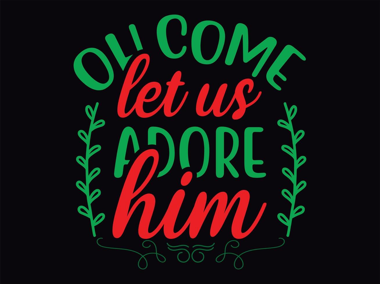 Christmas t-shirt design vector file