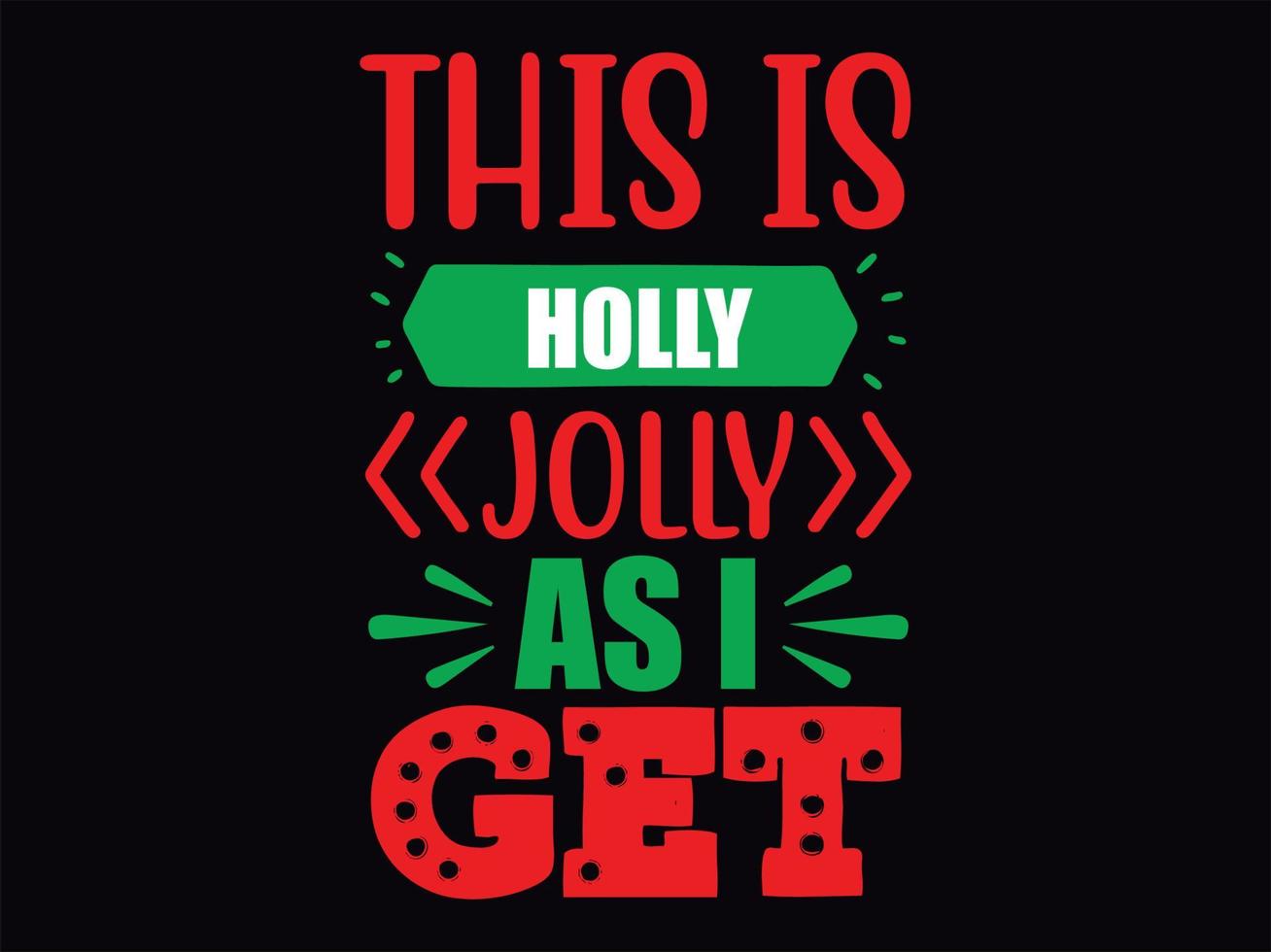 Christmas t-shirt design vector file