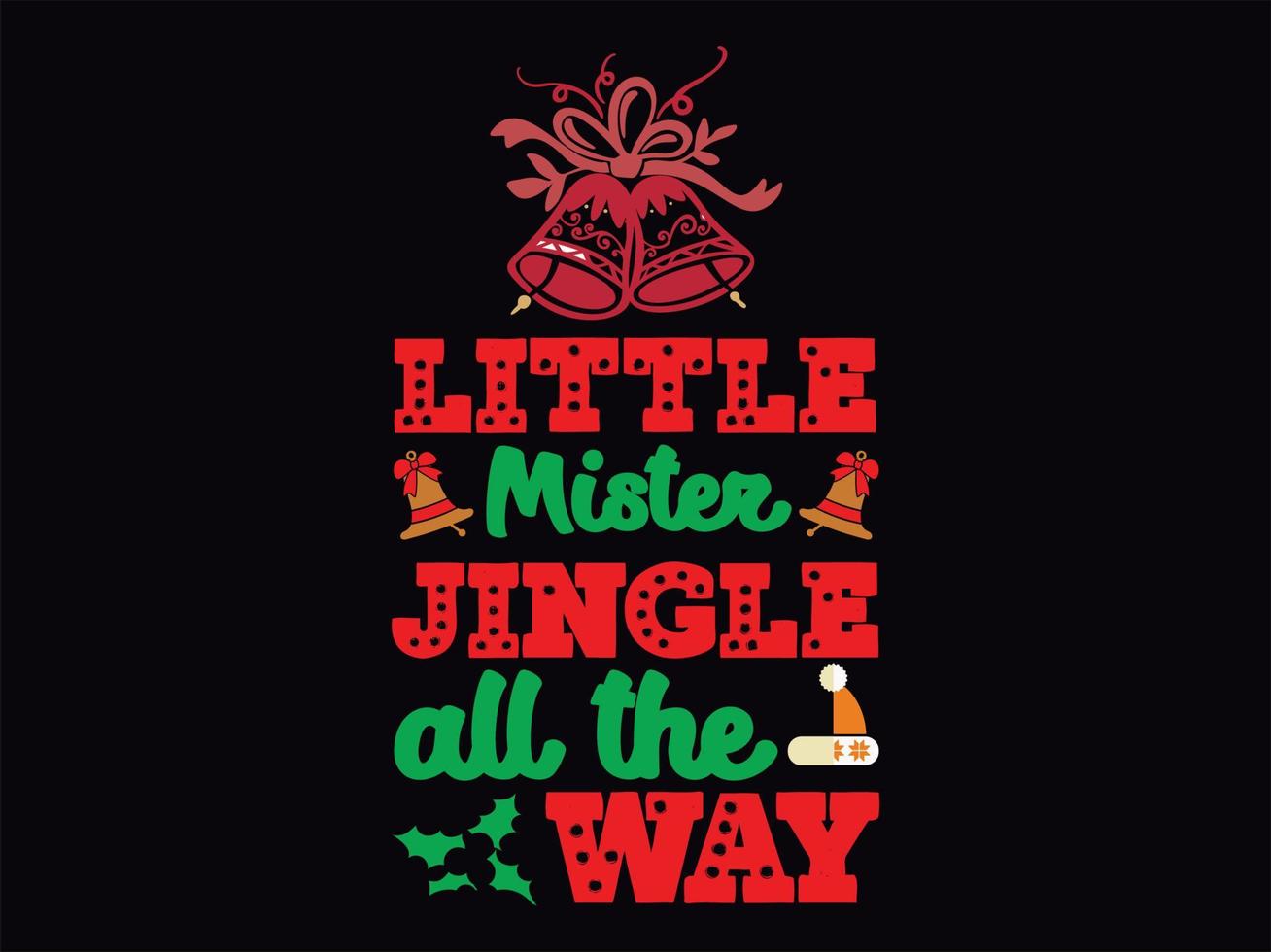 Christmas t-shirt design vector file