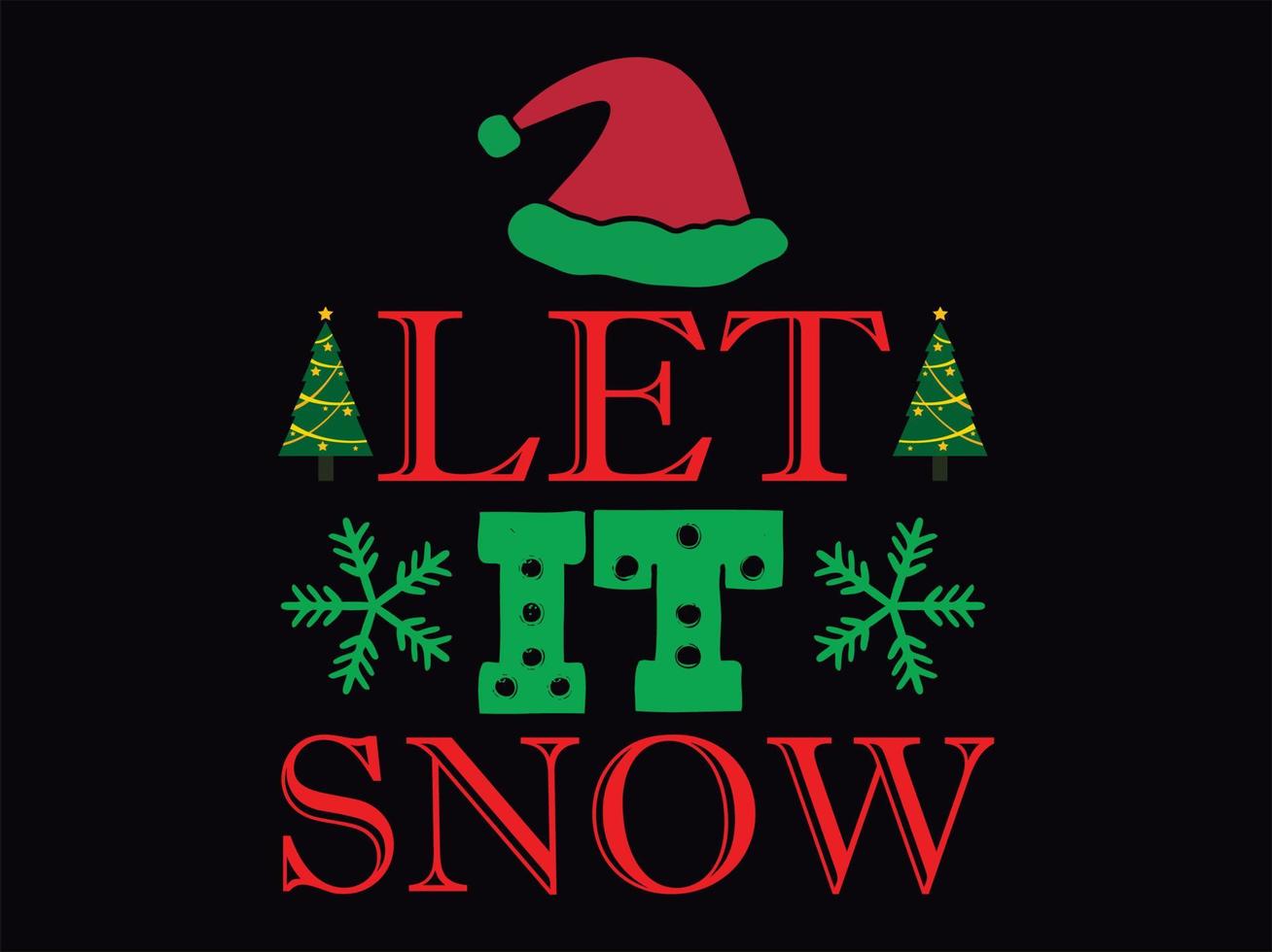 Christmas t-shirt design vector file