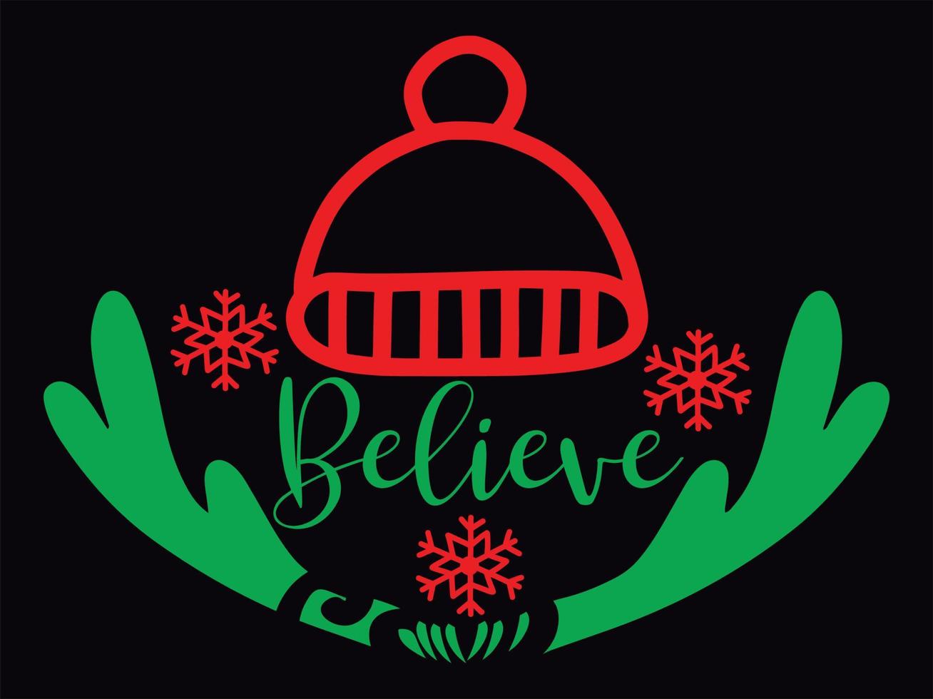 Christmas t-shirt design vector file