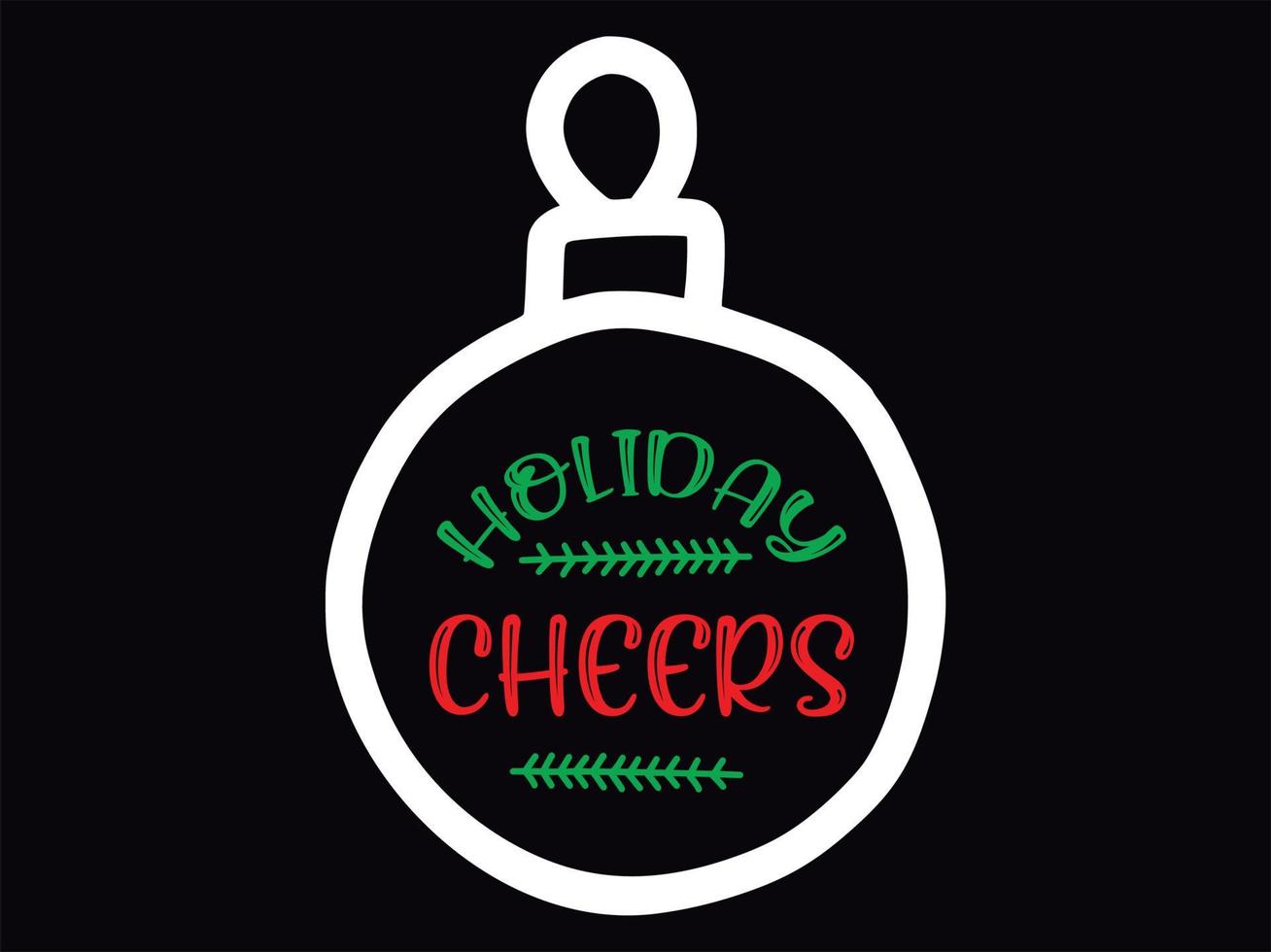 Christmas t-shirt design vector file