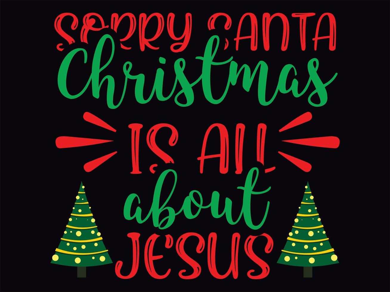 Christmas t-shirt design vector file