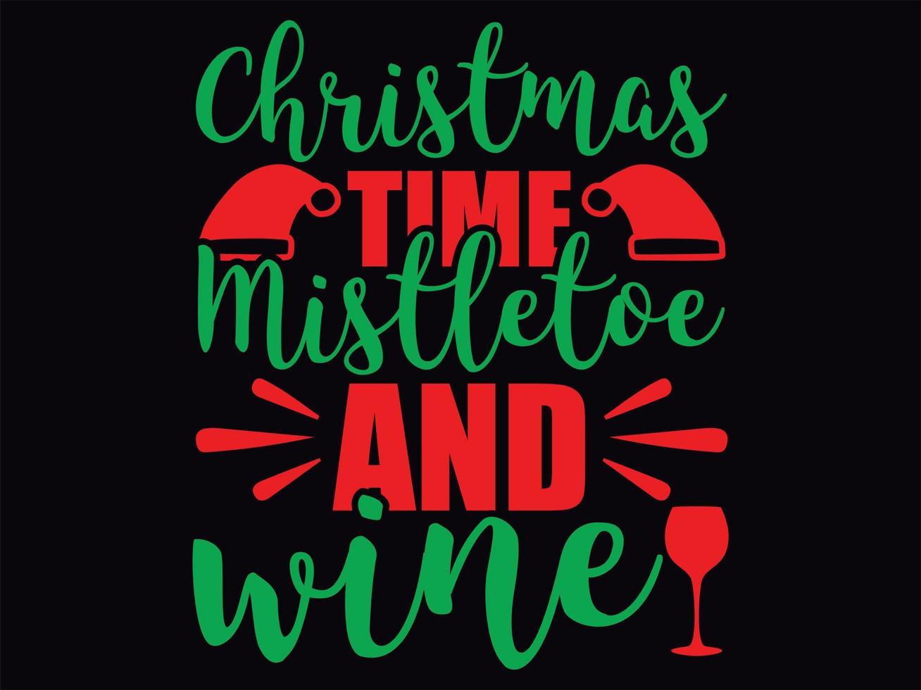 Christmas t-shirt design vector file