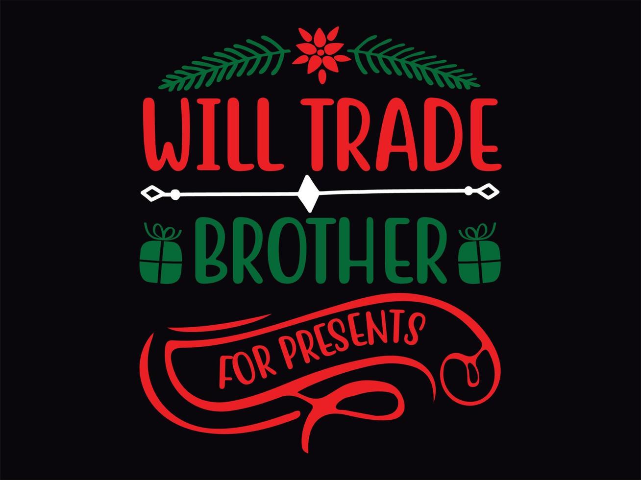 Christmas t-shirt design vector file
