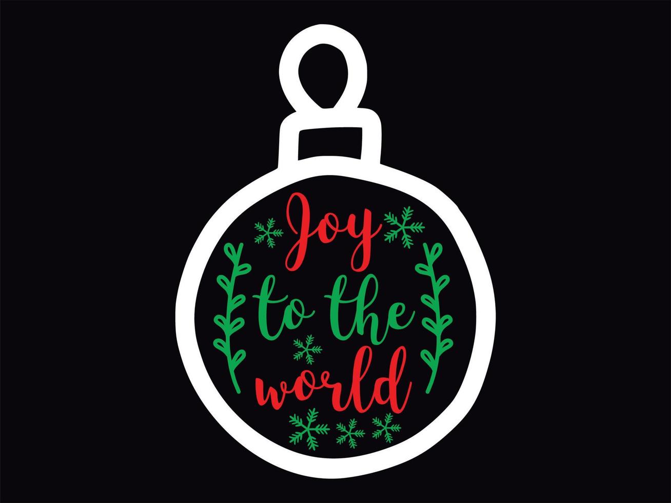 Christmas t-shirt design vector file