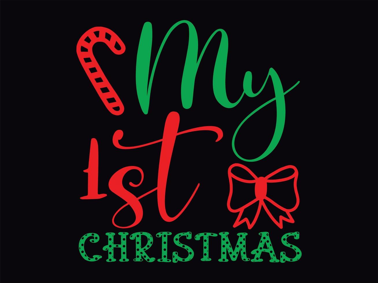 Christmas t-shirt design vector file