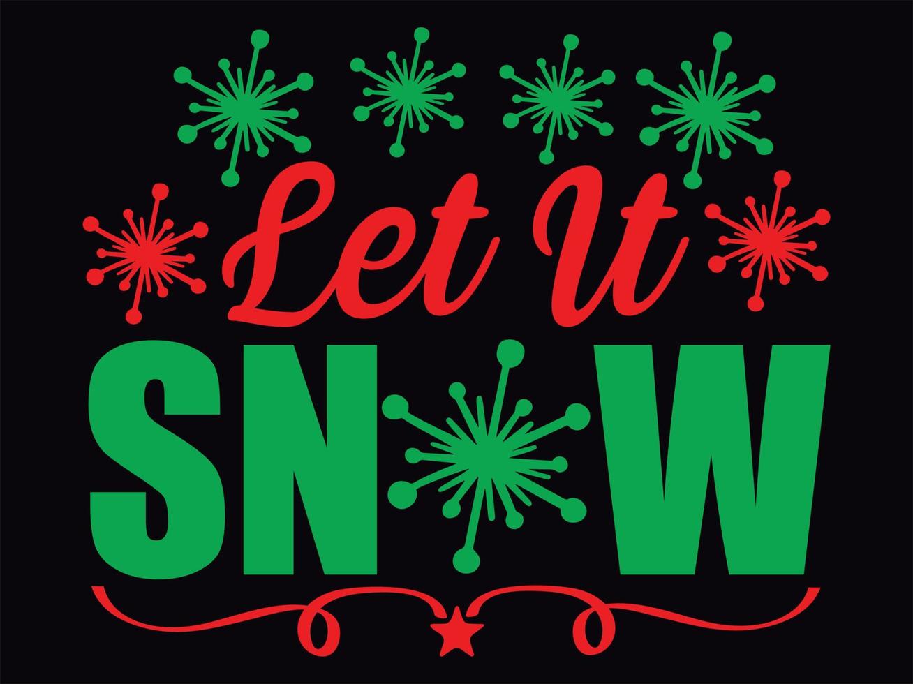 Christmas t-shirt design vector file