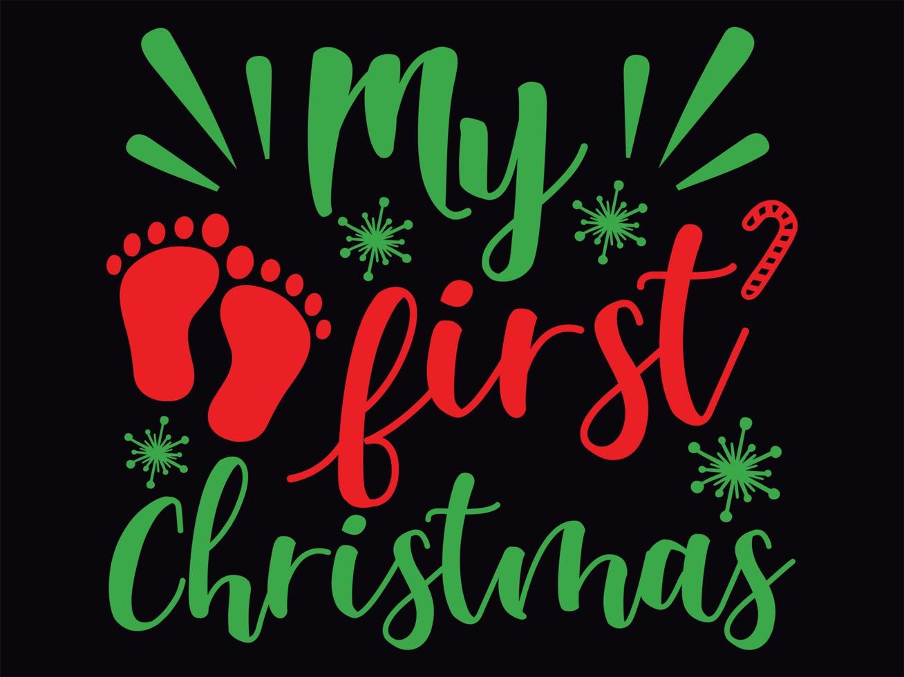 Christmas t-shirt design vector file