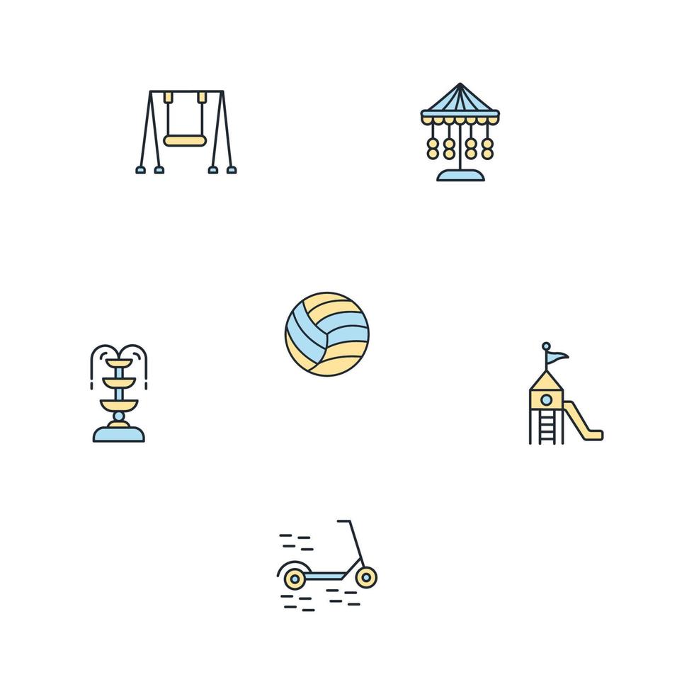 Entertainment icons set . Entertainment pack symbol vector elements for infographic web