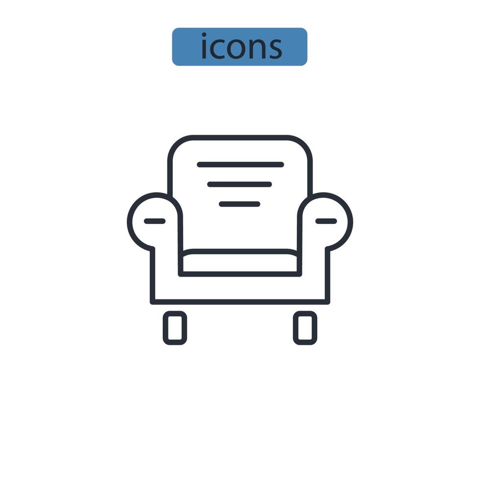 comfort icons  symbol vector elements for infographic web