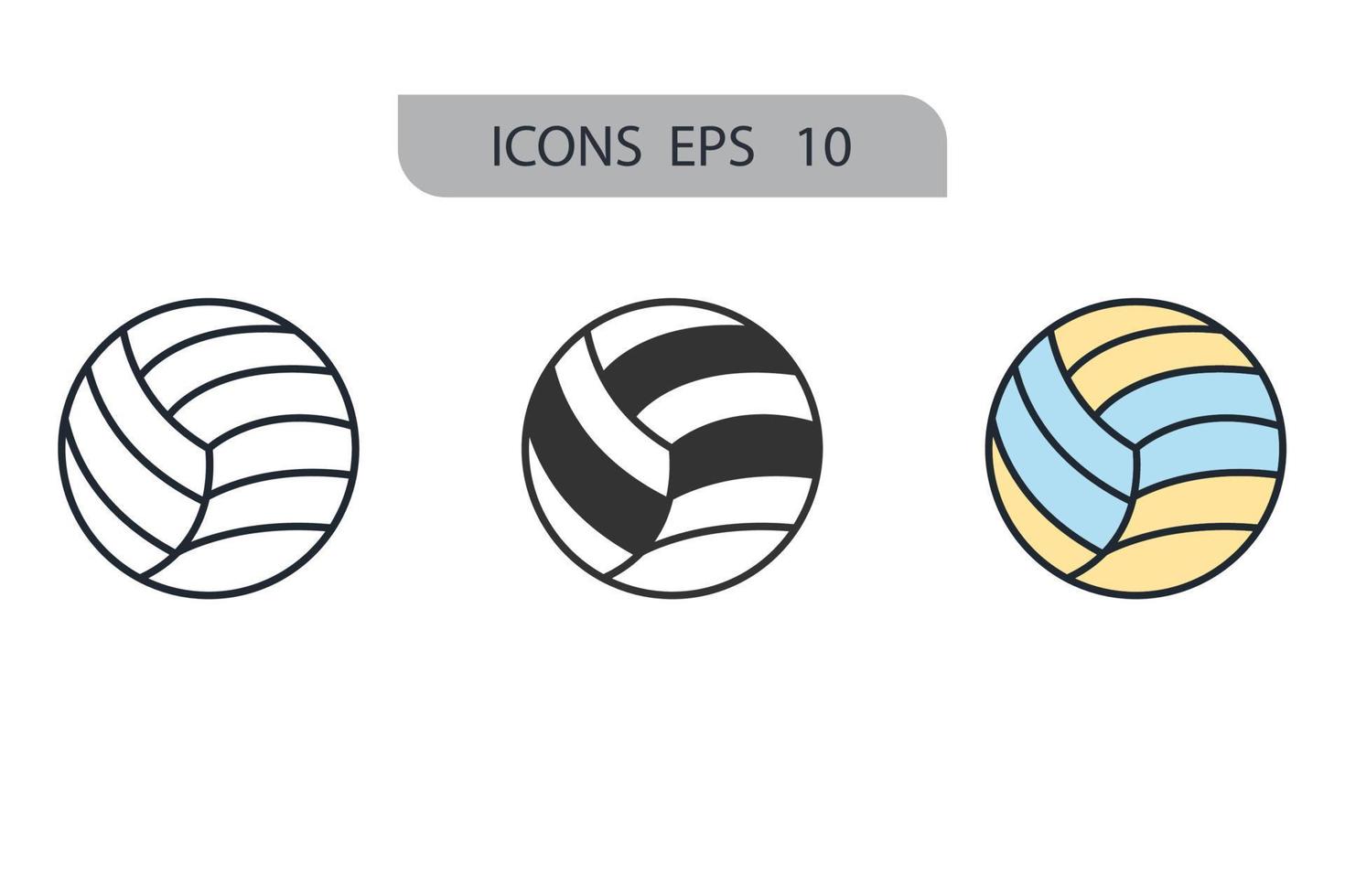 Balls icons  symbol vector elements for infographic web