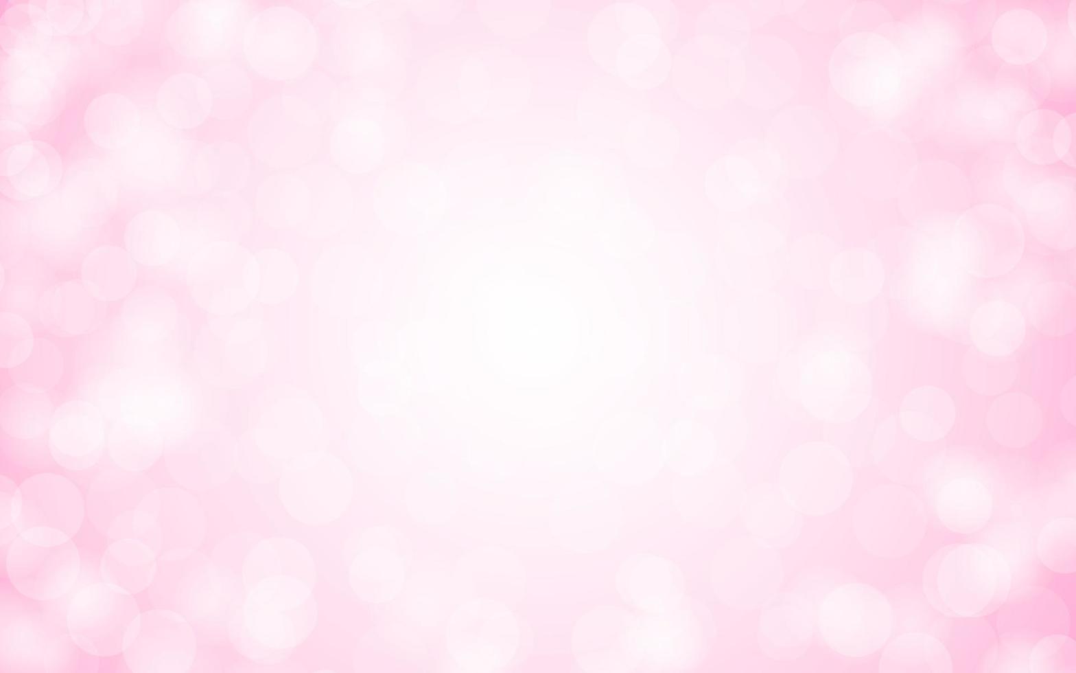 Bokeh pink background.Vector illustration. vector