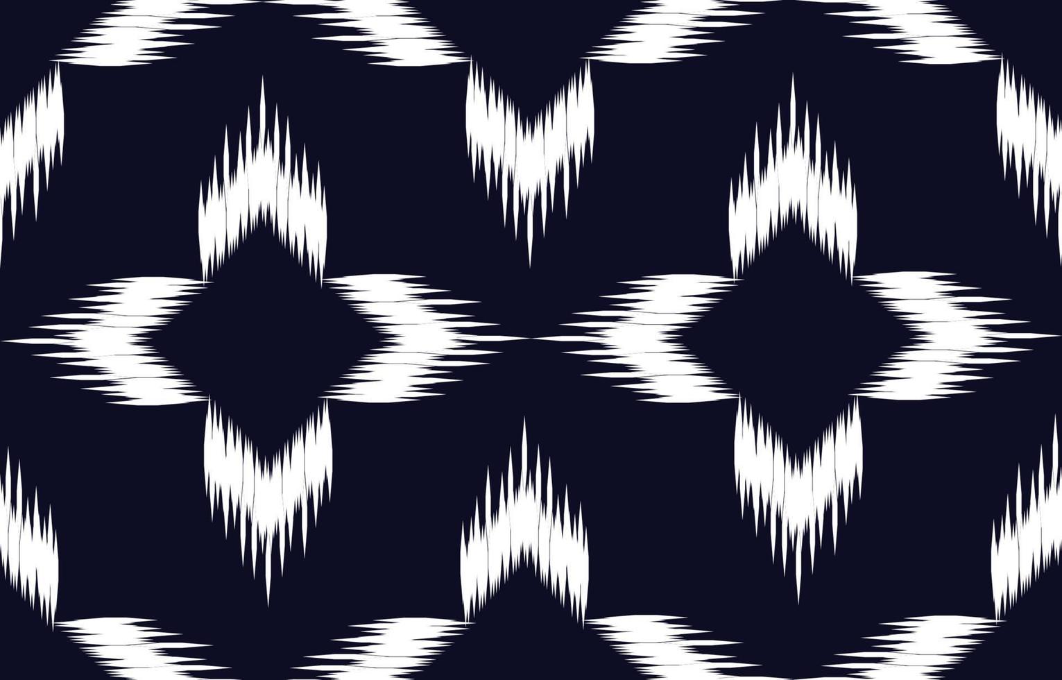Ethnic abstract ikat art.Geometric ethnic seamless pattern traditional design for background,carpet,wallpaper,clothing,wrapping,batik,fabric,sarong. embroidery style. Vector illustration