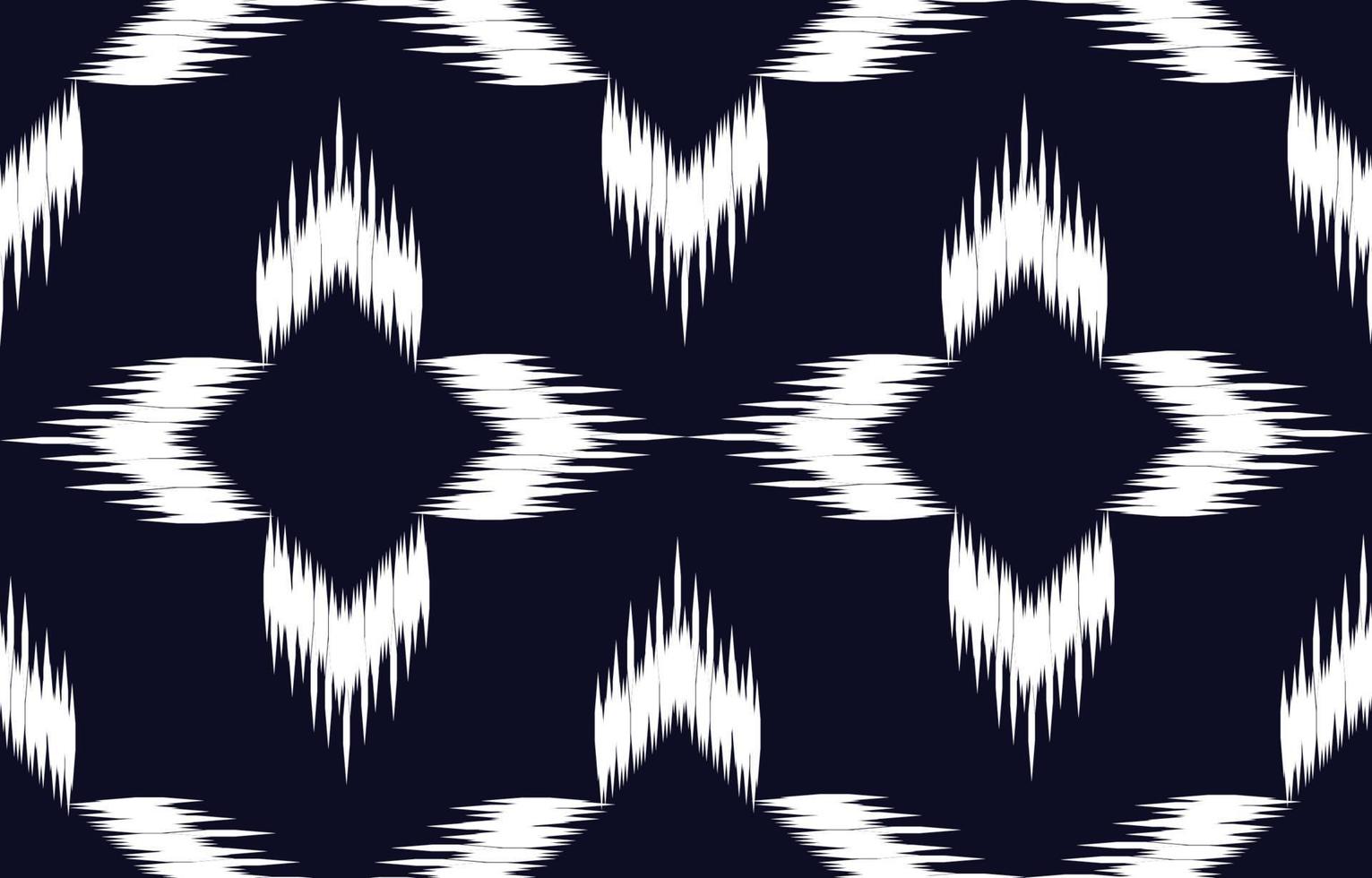 étnico abstracto ikat art.geometric étnico de patrones sin fisuras diseño tradicional para fondo, alfombra, papel pintado, ropa, envoltura, batik, tela, sarong. estilo de bordado ilustración vectorial vector