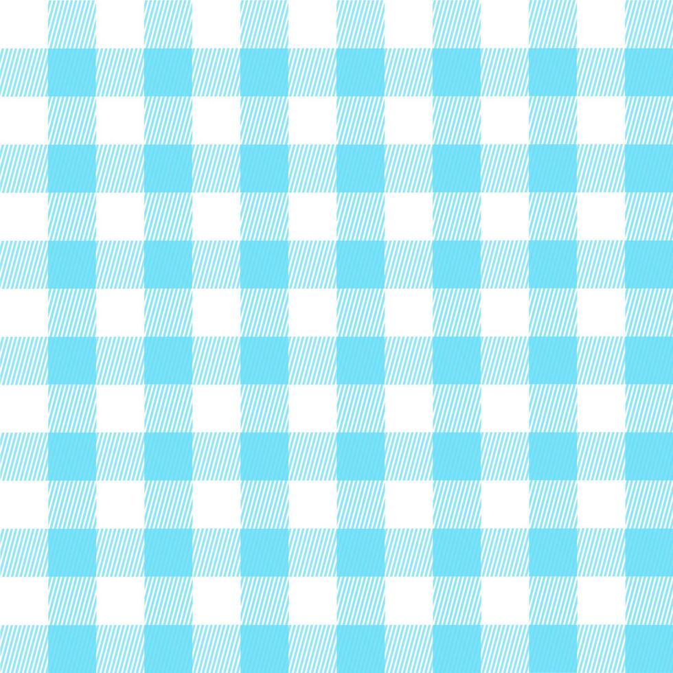 Light blue and white seamless pattern, Checkered texture. Vector illustration.