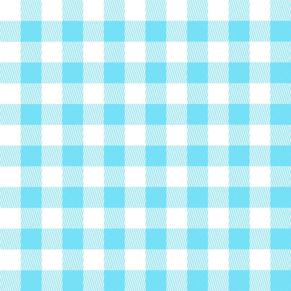 Light blue and white seamless pattern, Checkered texture. Vector illustration.