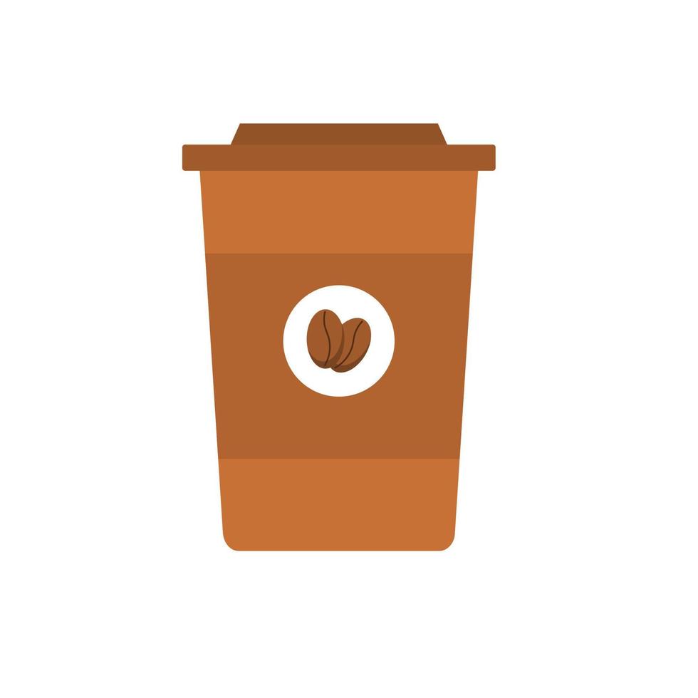 taza de cafe ilustracion vector