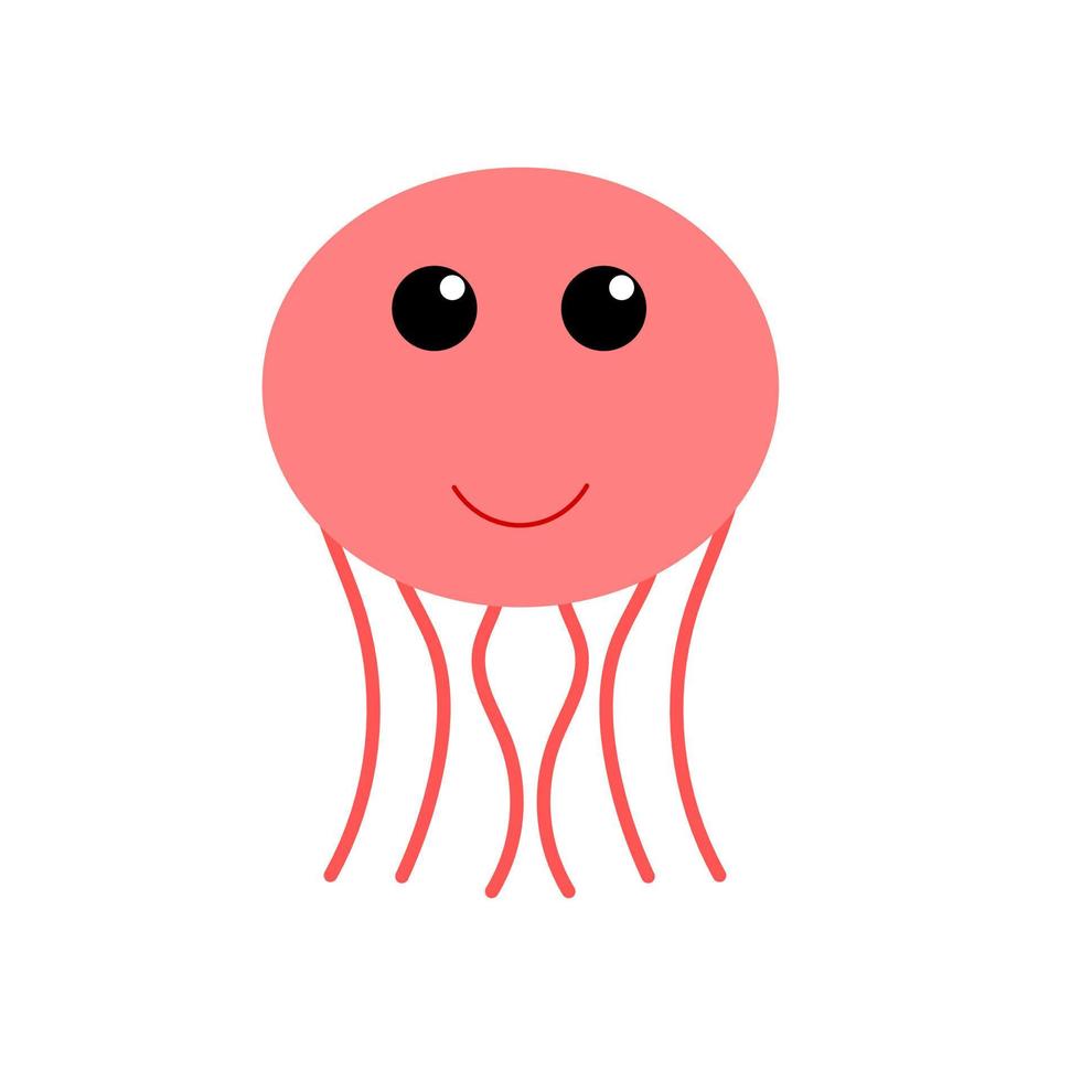 ilustración de medusas vector