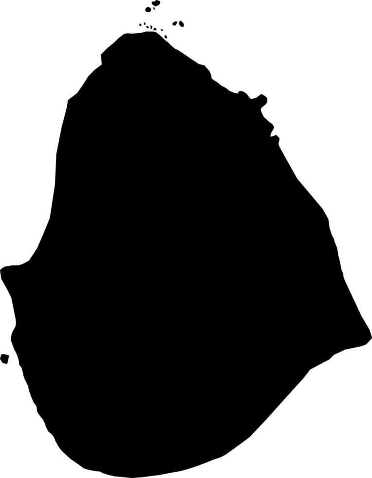 mapa de la isla de taketomi vector