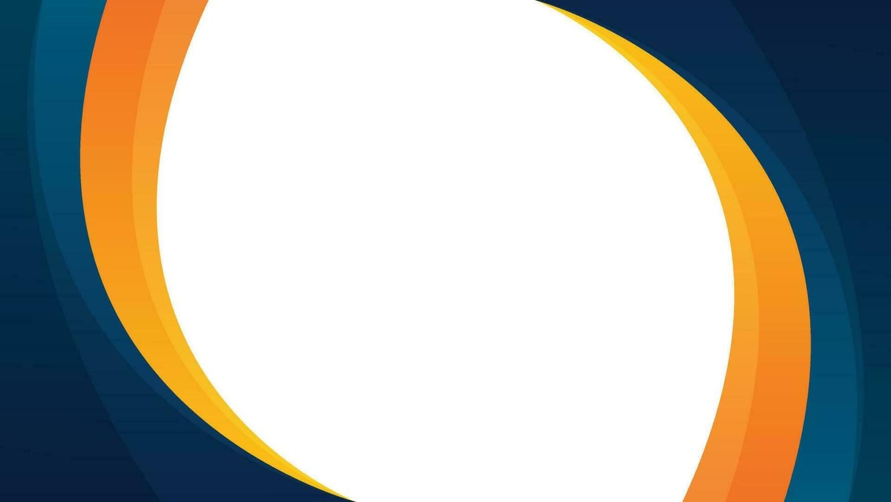 abstract wave background with blue and yellow color. vector illustration