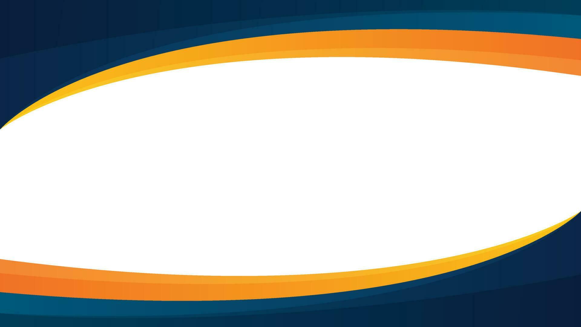 abstract wave background with blue and yellow color. vector