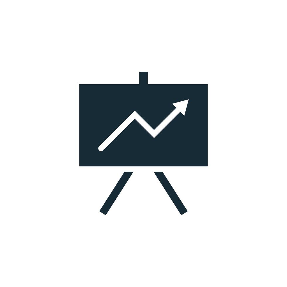 Finance Meeting Board Icon Design Template Elements vector