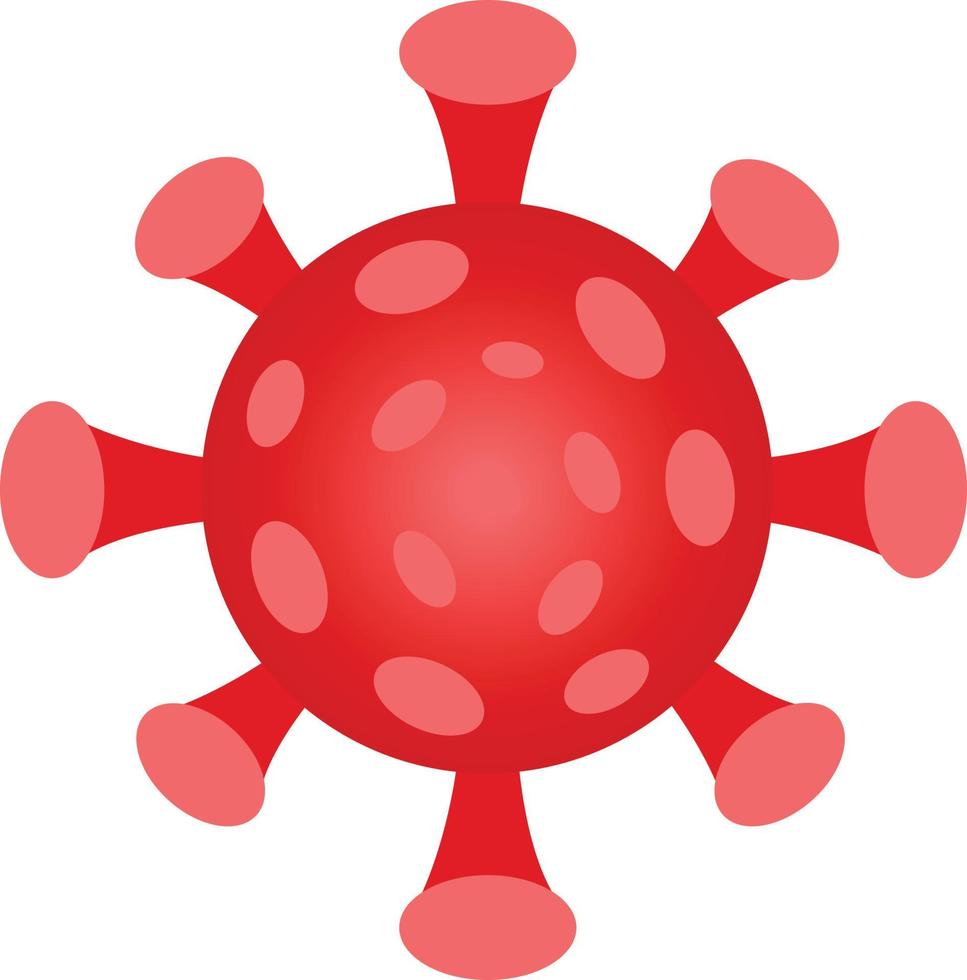 Viruses or bacteria design concept simple icon vector