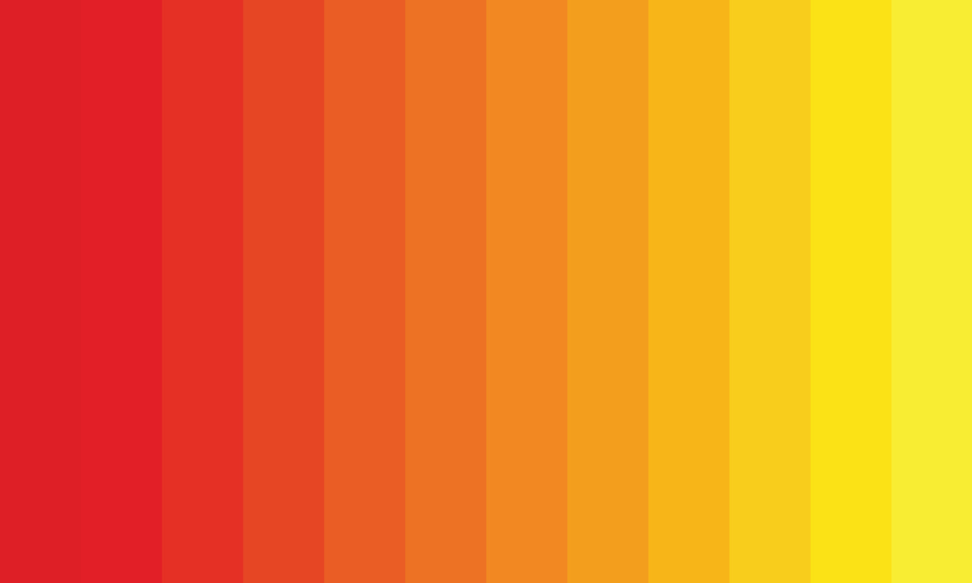Gradient Colour from red to yellow background template design element