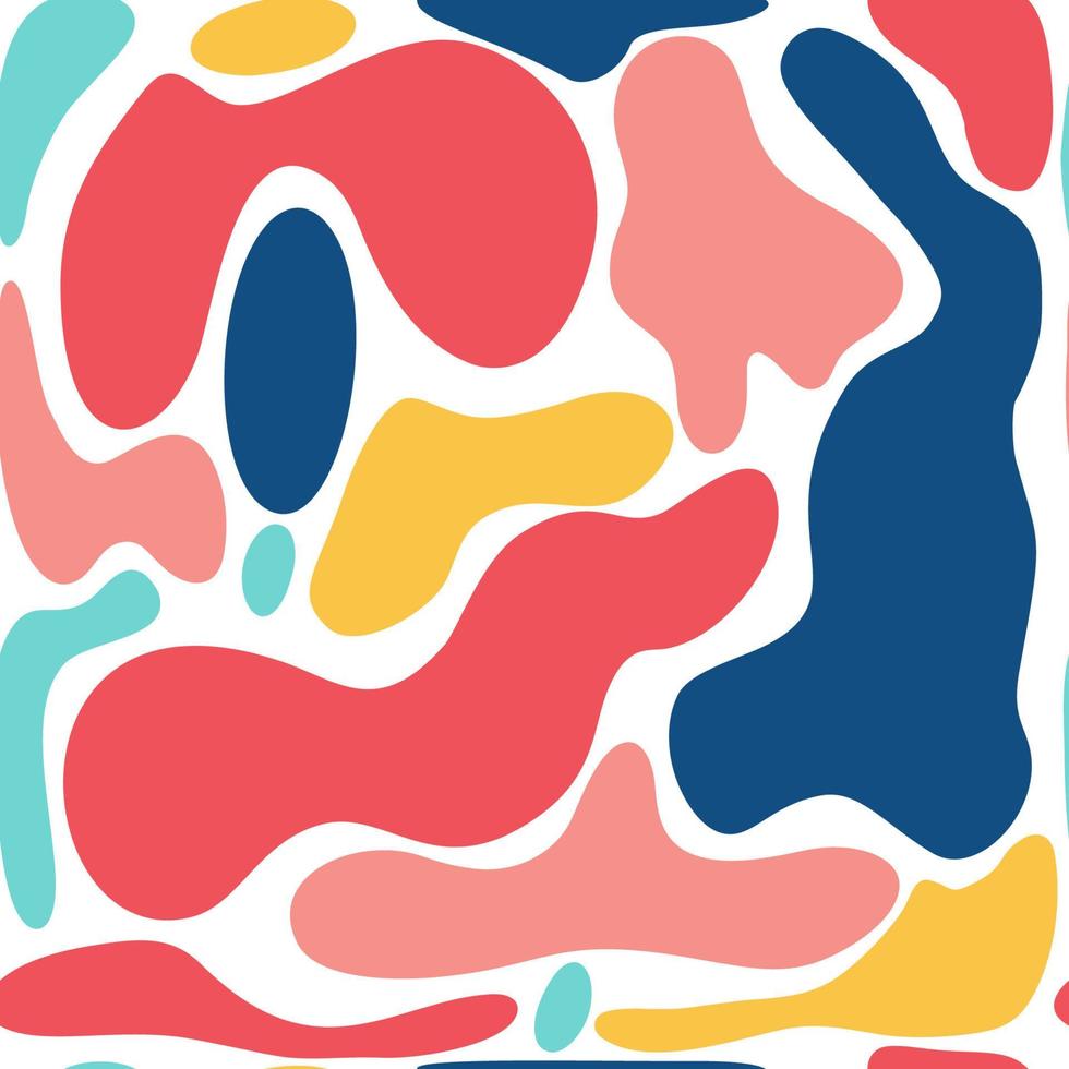 niños geométricos coloridos abstractos de patrones sin fisuras de moda vector
