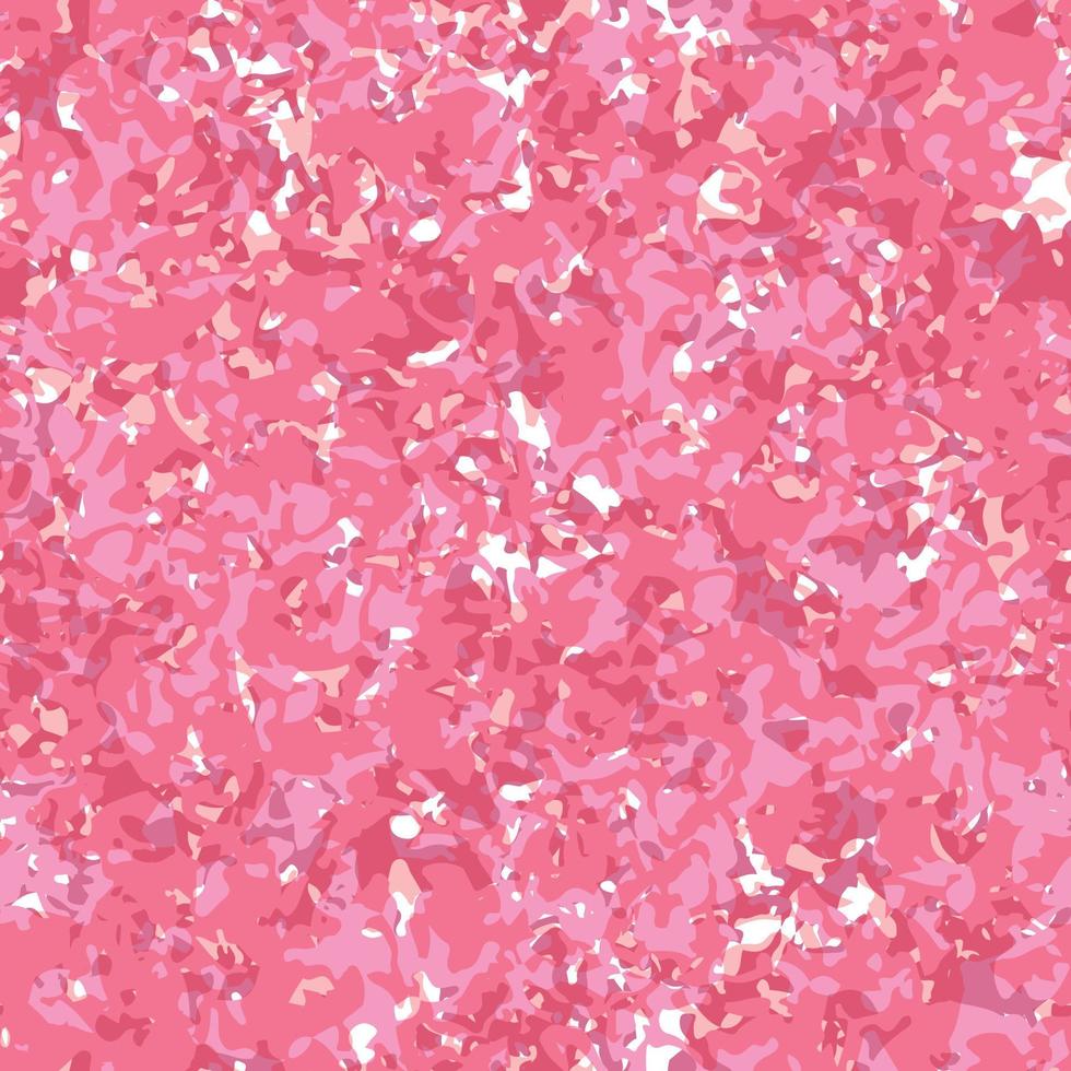 seamless plants pattern background with red camouflage from flower petals , greeting card or fabric vector