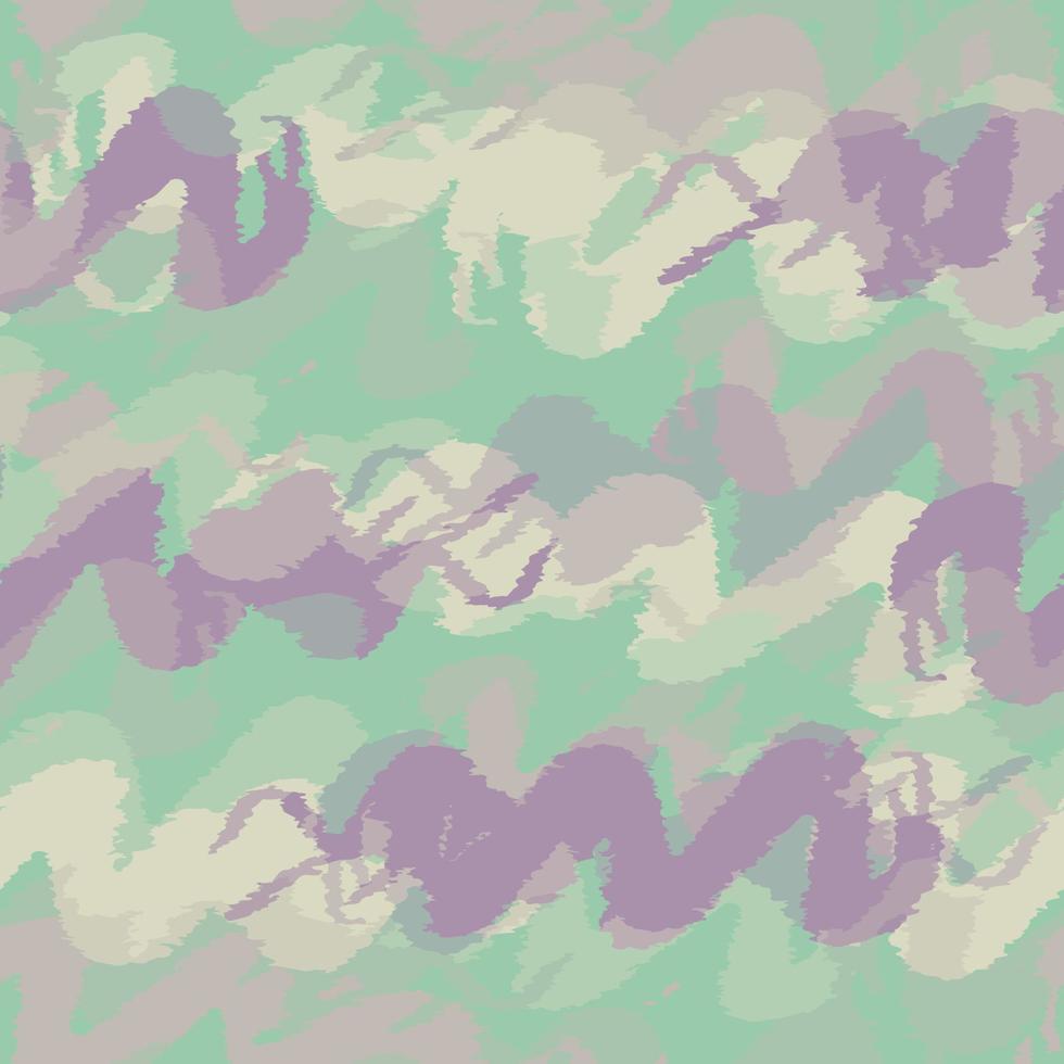 seamless multicolour camouflage from wave pattern background , greeting card or fabric vector