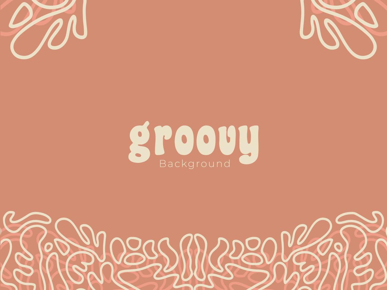 groovy background abstract vector