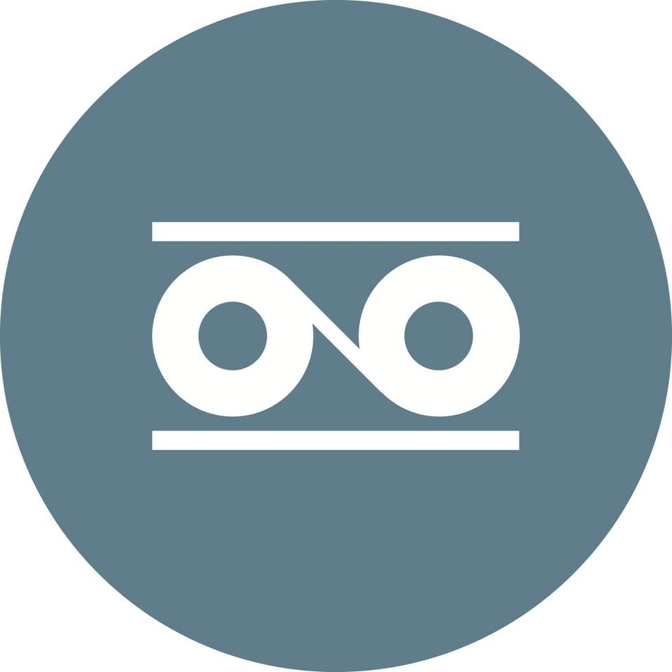 icono de fondo de círculo de transformación de datos vector