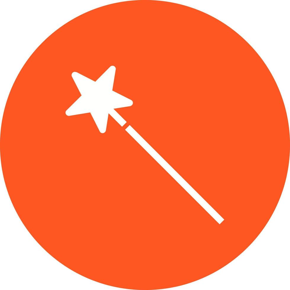 Wizard Circle Background Icon vector