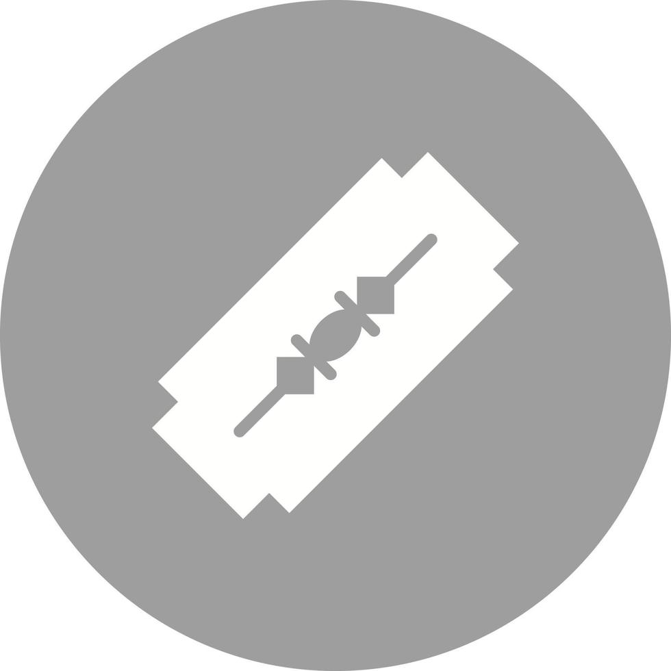 Blade Circle Background Icon vector